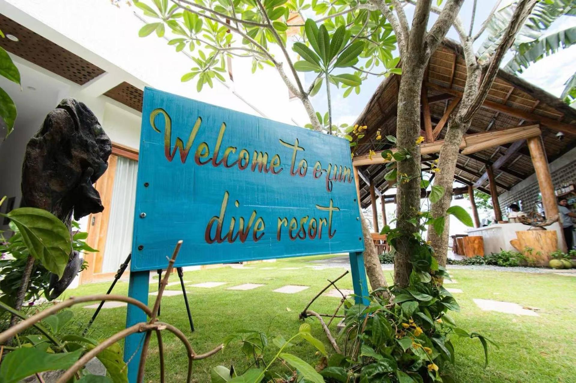 E-Fun Dive Resort Дауин Екстериор снимка